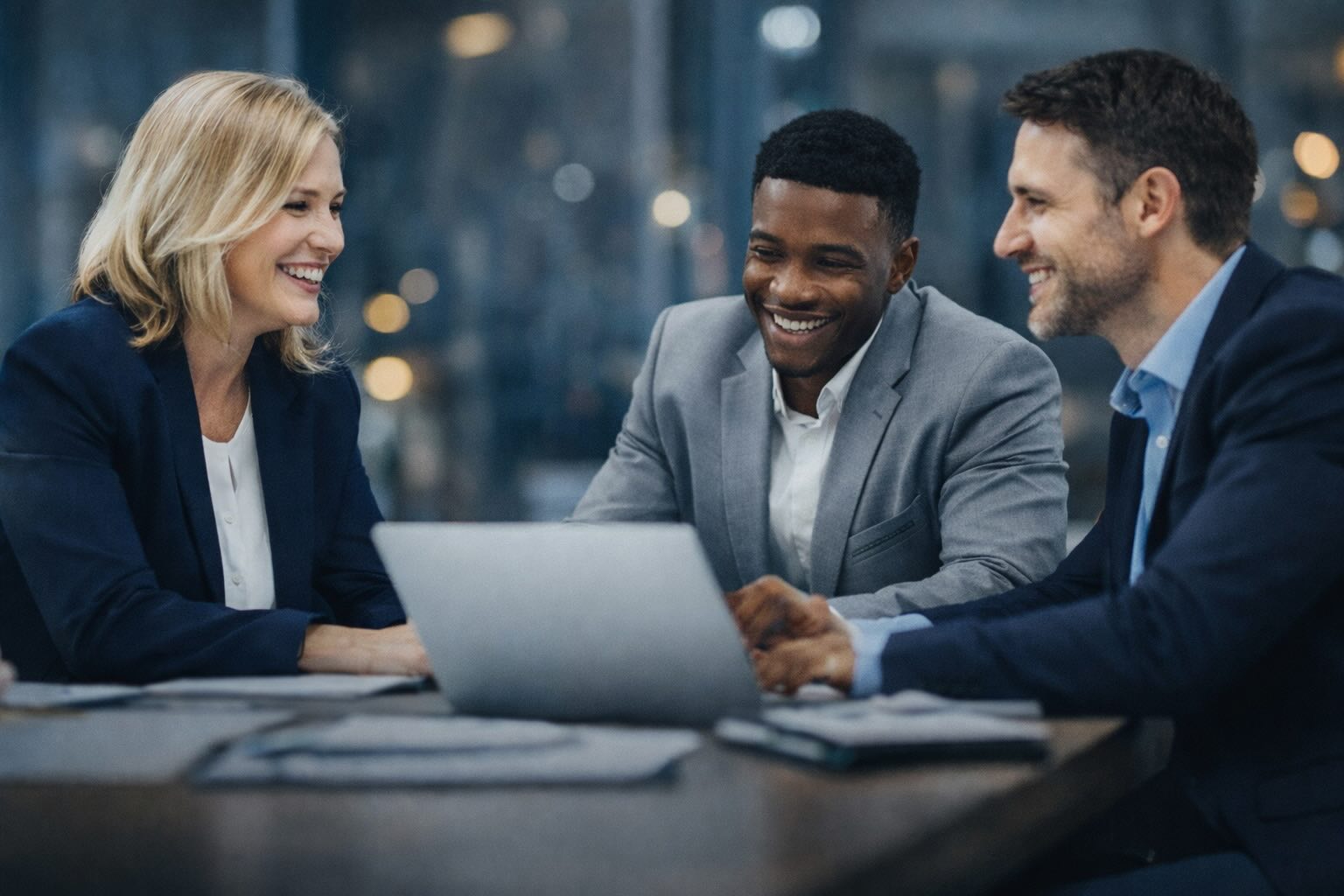 Sales manager coaching a new hire and reviewing 30 60 90 day goals